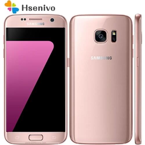 Samsung Galaxy S7 G9300 Refurbished-Original Unlocked G930FD G930W8 5.2" Smartphone 3GB RAM 32GB ROM LTE 20MP 2160p Cellphone