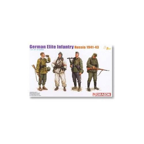 1/35 scale model Dragon 6707 German elite infantry Soviet Union 1941-43