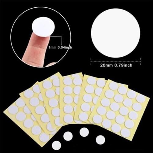 100/200pcs 20mm Candle Wick Stickers Candle Making Sticker Heat Resistance Double-sided Stickers For Wax Fixed Candle Diy Making
