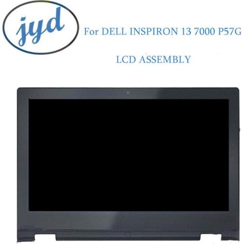 13 inch LED LCD TOUCH Screen For DELL INSPIRON 13 7000 P57G lcd Assembly LTN133HL06-201