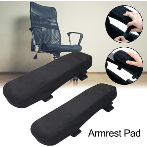 2PCS Durable Chair Armrest Pad Elbow Pillow Hand Rest Cushions For Home Office Pressure Relief