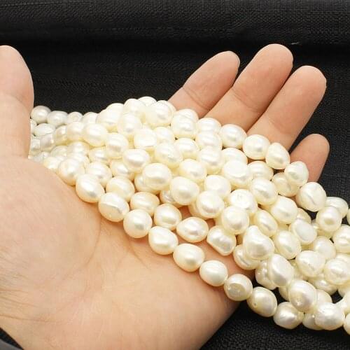 Natural Freshwater Pearl Loose Beads AGrade AA Grade 10-11mm Round Shape Powder Pearl Jewelry Accessories DIY Bracelet Necklace