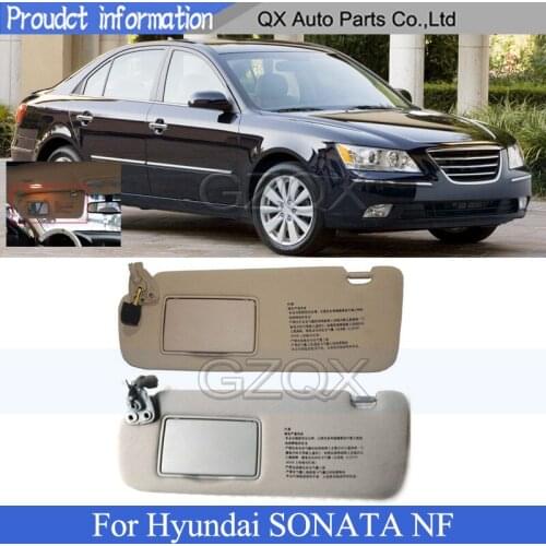 CAPQX Sun Shield Overhead Console Interior Sunvisor With Mirror For Hyundai SONATA NF