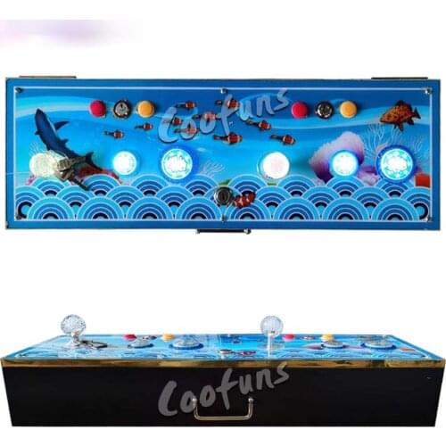 Coin Operated 2 Player Fishing Games Shoot Fish Video Game Console Gaming Console for Sale