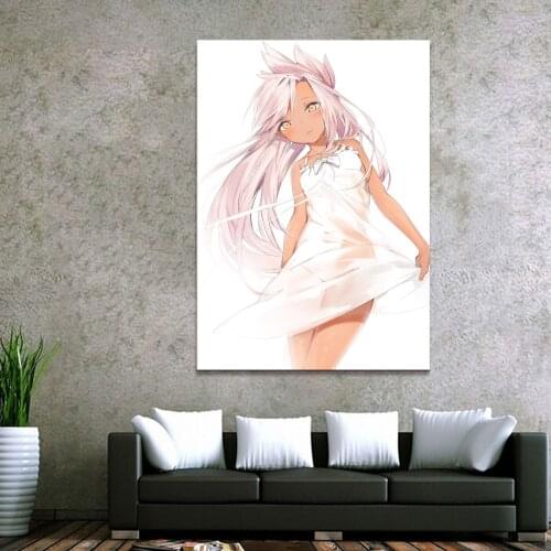 Home Decor Canvas 1 Piece Cute Anime Fate kaleid liner Chloe von Einzbern Art Posters and Prints Painting Home Decoration Wall
