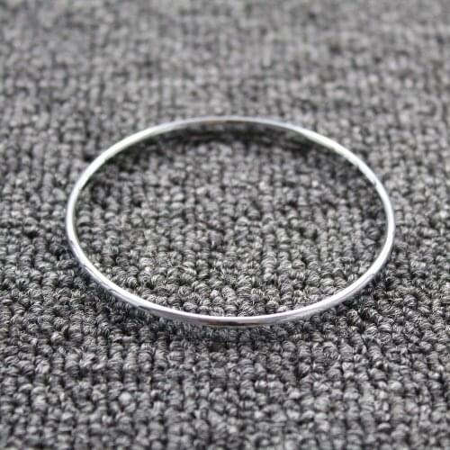 For VW Caddy Golf Jett MK5 MK6 Passat B7 CC SCI Sharan Touran Tiguan PQ35 PQ46 Headlight Switch Decorative Trim Frame Metal Ring