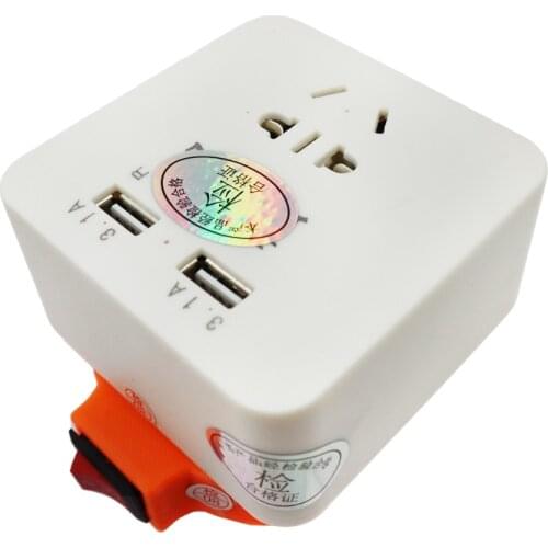 60W Power Inverter Modified Sine Wave DC to AC 220V USB Charger For Worx 18V 20V Li-ion Battery WA3551 WA3572 WA3550 WA3553