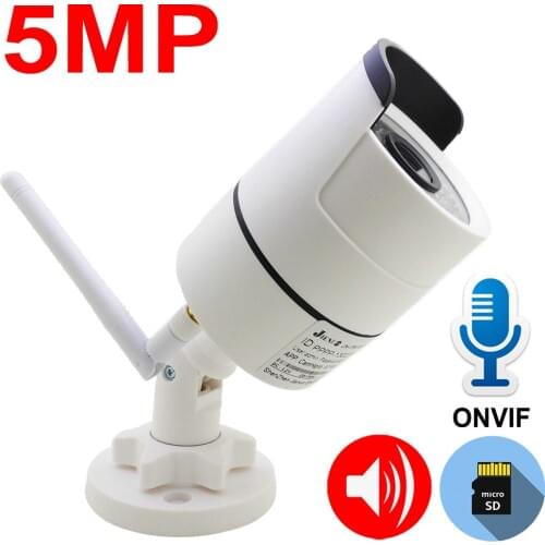 JIENUO 5MP Wifi Camera Ip Two-Way Voice Cctv Security Surveillance Outdoor Waterproof HD Ipam Wireless Onvif Audio Home Camera