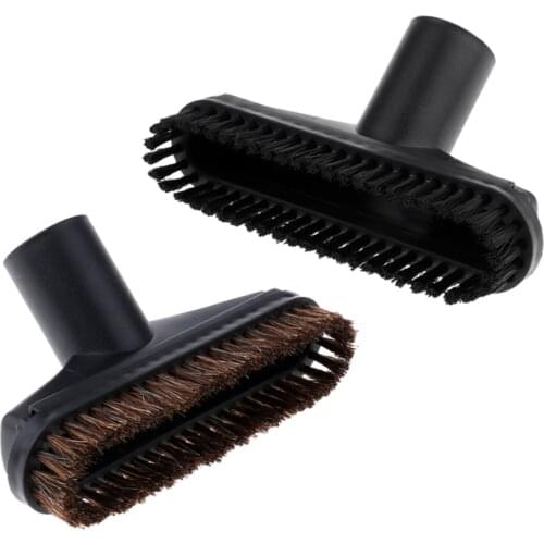 32mm/1.25" Vacuum Cleaner Nozzle Brush Head Dusting Crevice Dust Collector Tool