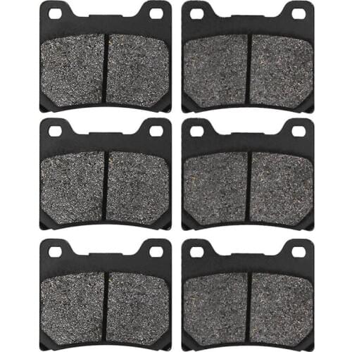 Motorcycle Front and Rear Brake Pads for YAMAHA FJ 1100 FJ1100 Bulldog 1100 1984 1985 FJ 1200 FJ1200 1986-1987