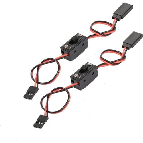 RC Car Receiver Channel Cable Kit Lights Cord Switch Extension Toys Lead Educational Learning Study Toy Gifts