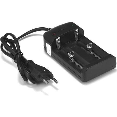 Universal Dual 18650 Battery Charger 4.2V 14500 Charger EU US Plug For 3.7V CR123A 16340 26650 Li-ion Rechargeable Battery