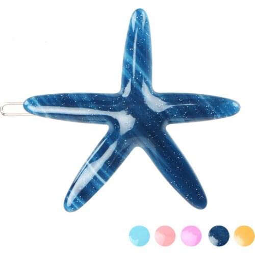 Stars Hairpin - Candy Colorful Hair Clip for Women Girl Hair Accessory - Hair Ornament Jewelry Tiara for Hair Barrette Everyday