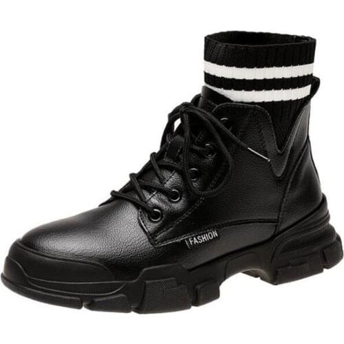 Women Martin boots Ankle Boots Woman Shoes Autumn Chelsea Boots Female Motorcycle boots Platform Boots botas mujer