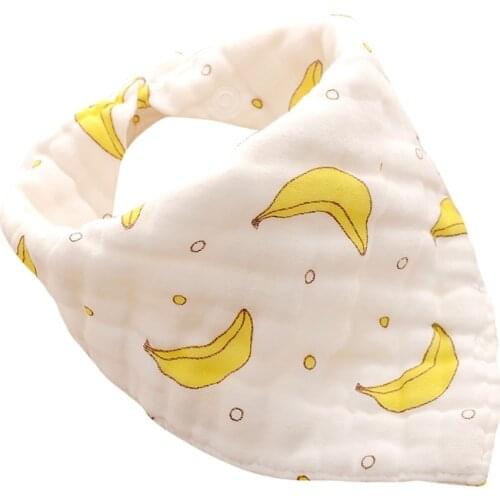 1pcs Baby Scarf Organic Cotton Baby Bibs Muslin Bandana Bibs Newborn Baby Infant Baby Stuff Toddler Waterproof Baby Bibs