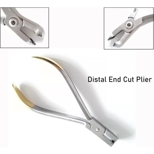 1 pc Dentist Pliers Distal End Cutter Dental Filaments Tungsten Carbide Inserts Brand Jaws Arch Cutting Orthodontic Instruments