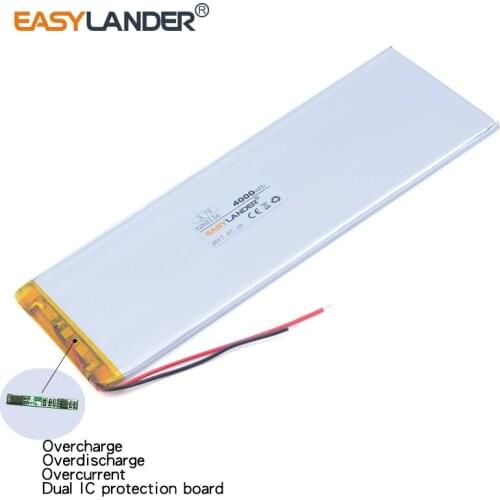 3263156 3.7V 4000mAh Rechargeable Li-Polymer Battery For 8" CHUWI Hi8 hi8 pro xv8 3565150 Power bank tablet PC DVD 3263158
