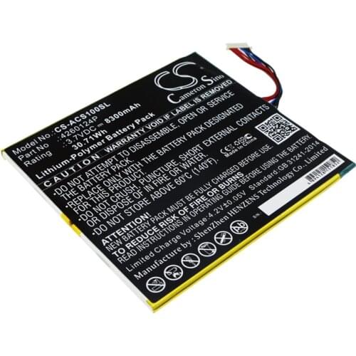 Cameron sino battery for Acer Aspire N15p2, One 10 S1002, Switch 10，4260124P, KT.0020Q.001