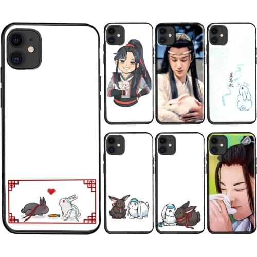 The Untamed WangXian Bunnies Case For iPhone 8 6S 7 Plus SE 2020 Cover For iPhone XR X XS 11 12 Pro Max mini Coque