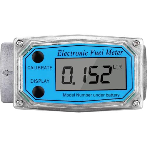 Digital Turbine Flow Meter Flowmeter Gauge Caudalimetro Electronic Flow Indicator Sensor Gas Oil Fuel Flowmeter,Pump Flow Meter