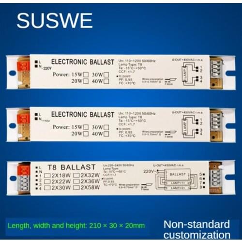 Ring fluorescent lamp ballast 150W photo oxygen lamp one driven one 220V high-power electronic ballast