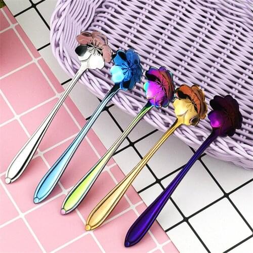 Colourful Stirring Spoon for Slime Clay DIY Tool Stainless Steel and Plastic for option