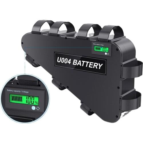 Triangle hard case 48V 52v 20Ah 28.8Ah 30Ah akku 21700 tesla cell electric bicycle lithium ion battery for ebike 1000W 1500W