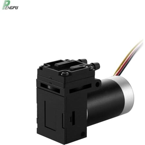 2L/min -72kPa 24V Micro Vacuum Pump 12V Brushless Small Air Pump Air Pumping Oil Free Diaphragm Air Sampling Pump Air Analysis