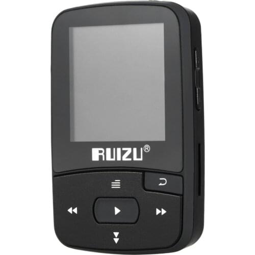RUIZU X50 8GB 1.5in MP3 MP4 Player HiFi Lossless Sound Quality BT Pedometer TF Card FM Radio Recording E-book Time Calendar