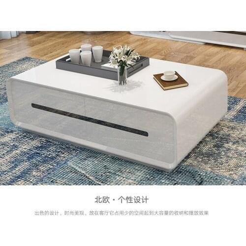 Natural designer wooden panel Coffee Table Living Room Home Furniture minimalist modern rectangle mesas de centro table basse