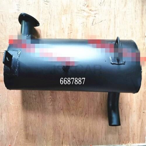 For Bobcat The New muffler S220 S250 S300 S330 6687887 For Bobcat Muffler high quality Free shipping exhaust pipe