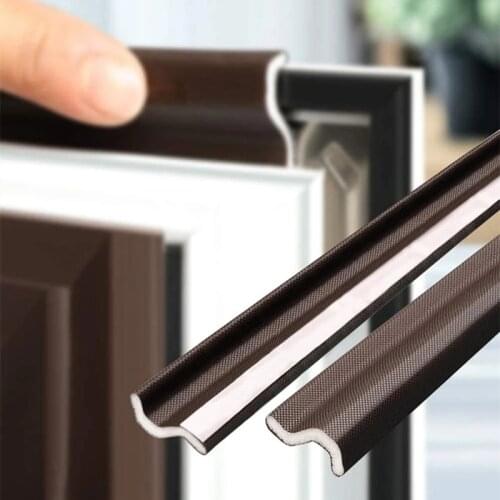 4M-48M New Sliding Door Window Sealing Strip Self Adhesive Wearable Weather Stripping for Windows Gap Acoustic Foam seal tape