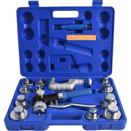 New Upgrade VHE-42B Hydraulic Tube Expander Kit Pipe Expanding Tool Set Air Conditioning Copper Tube Expander Refrigeration Tool