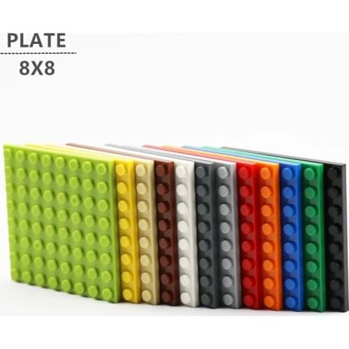 New Coming Building Blocks MOC Brick Baseplate Base Plate 8 x 8 Educational Toys for Children Plate 41539