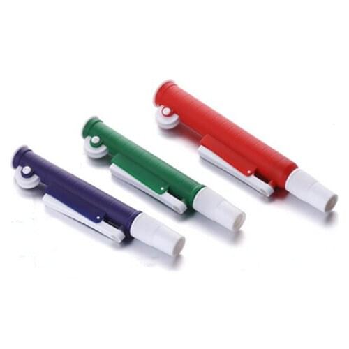 One pcs Pipette pump manual pipette pipettor controller free shipping random color