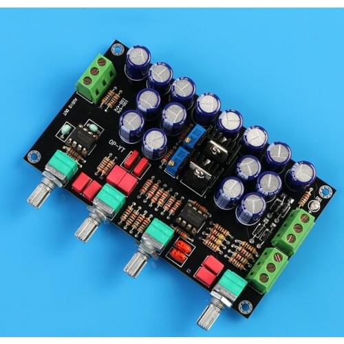 HIFI pre-level tone board OPA2604 op amp AD827 pre-level 5532 tone amplifier upgrade