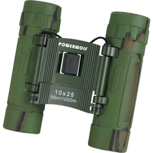 10X25 Camouflage Binoculars High Magnification High-Definition Portable Binoculars for Outdoor Photos
