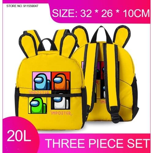New 2021 Cute Kids School Bags Boys Girls Backpacks Men Backpacks Soft Laptop A4 Streetwear Students Backpack Women Portable