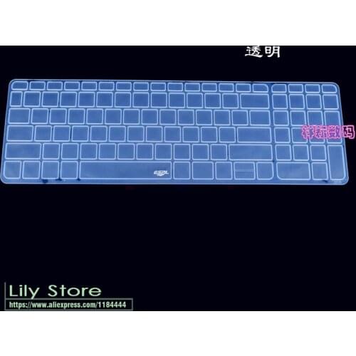 For HP Probook 450 G1 G2 Silicone Keyboard Cover Protector skin for HP 350 G1 G2 15.6 inch