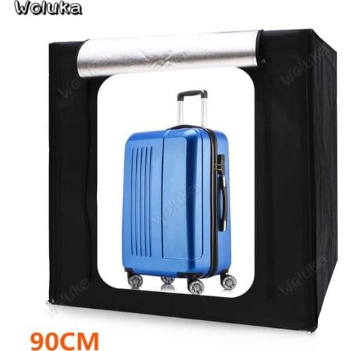 LED Folding Photo Studio Softbox Lightbox light Tent 90cm For shooting products CD50 T10 A
