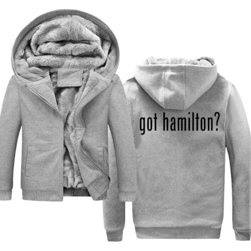 Hoodies Men Got Hamiltn Print Casual Hip Hop Harajuku Long Sleeve Hooded Sweatshirts Mens zipper Jacket Man Hoody Clothing