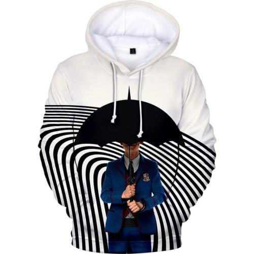 2020 The Umbrella Academy 3D Print Hoodie Sweatshirts Men Women Pullover Hip hop Harajuku Tracksui Autumn Pullover Clothes