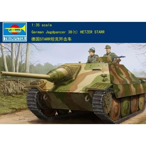 Trumpeter 05524 1/35 Jagdpanzer 38T Hetzer Starr Tank Destroyer Armored Car Kit TH06524-SMT6