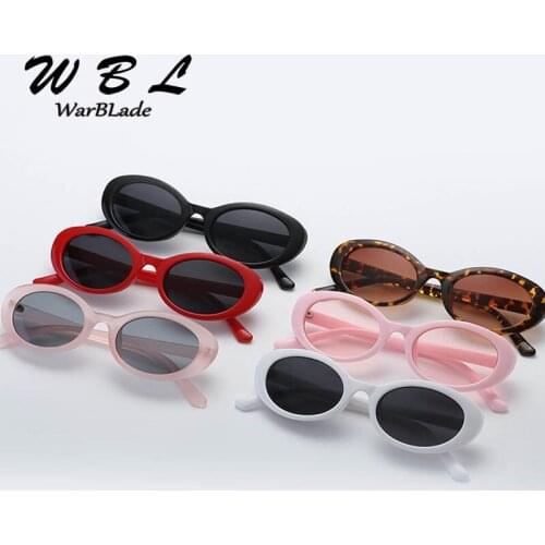 High Quality 2019 Spring Summer Styles New Women Little Cat Eye Sunglasses Fashion Men Glasses Transparent UV400 Lens Shades
