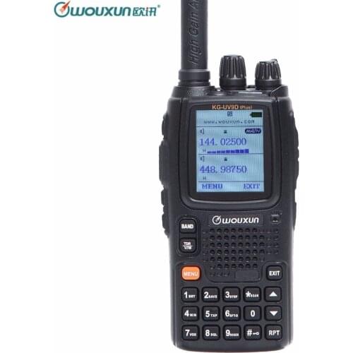 Wouxun KG-UV9D Plus Upgrade Multi-Band Multi-functional DTMF Ham 2 Way Raidos, 7 bands Included Air Band, 136-174MHz/400-512MHz