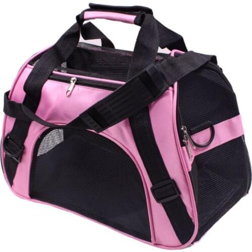 Portable Dog Carrier Bag Outdoor Travel Breathable Pets Handbag Folding Bag