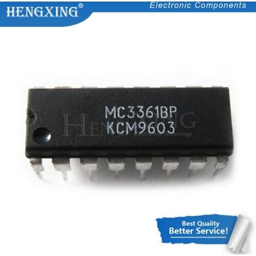 10pcs/lot MC3361CP MC3361BP MC3361C MC3361 DIP-16 In Stock
