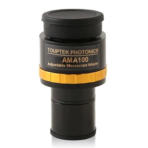 1X Microscope Eyepiece Adapter AMA100 23.2mm to C-mount Manually focusable connect Microscope and Camera for E3ISPM20000KPA