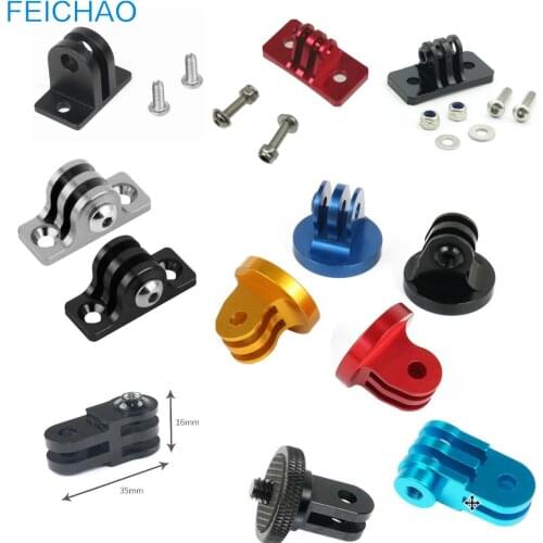 1x Mini Tripod Mount Extension Bike Connector Holder Adapter Fixed Seat Base For GoPro 9 8 7 Insta360 One X Xiaoyi Action Camera