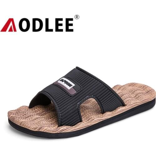 Мужские тапочки AODLEE China At AliExpress
